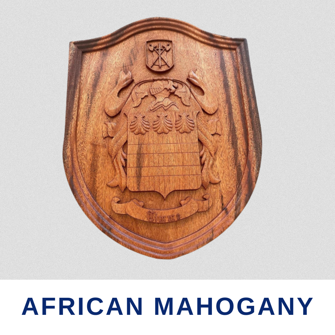 African Mahogany Shield