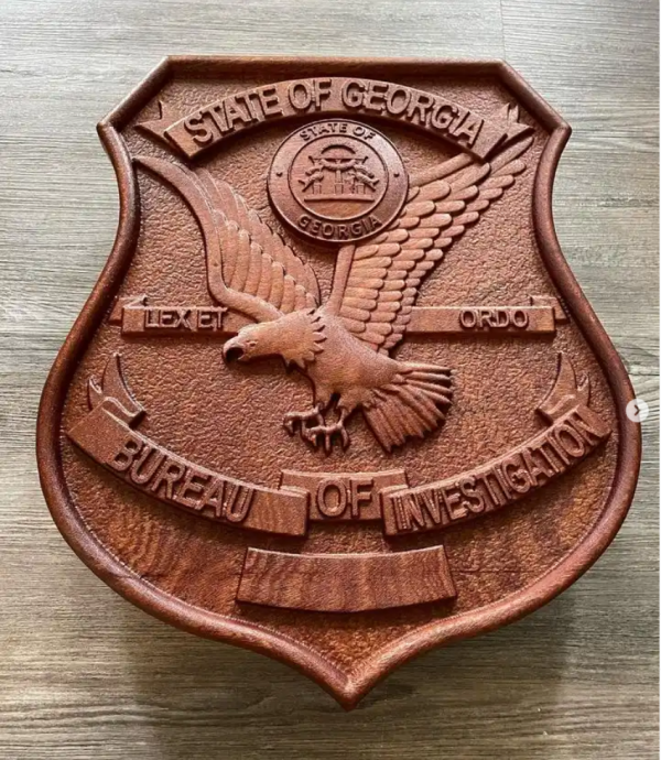 Georgia Bureau of Investigations Badge