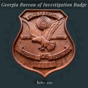 Georgia Bureau of Investigations Badge