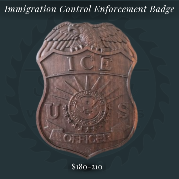 Immigration Customs Enforcement (ICE) Badge