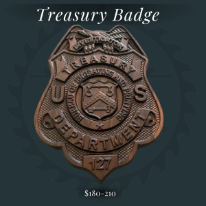 Treasury Badge